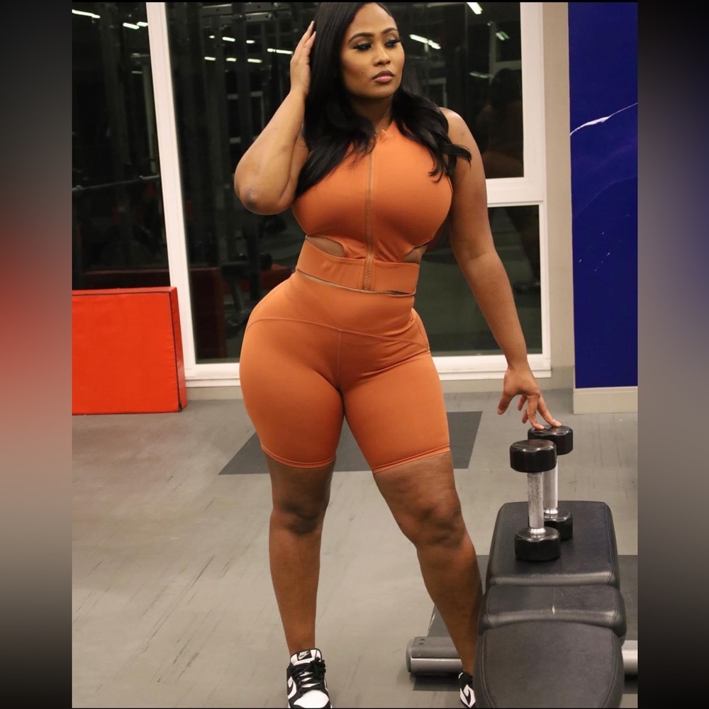 Too Sporty Tummy Control Biker Set